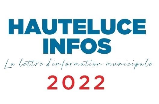 Lettre d'information Hauteluce 2022