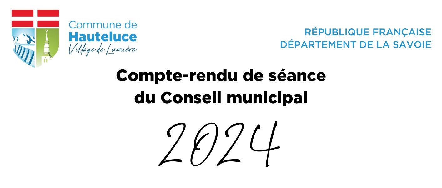 Compte-rendu de séance du Conseil municipal 2022
